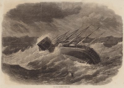 Le Great Eastern dans la tempête - Edwin Weedon